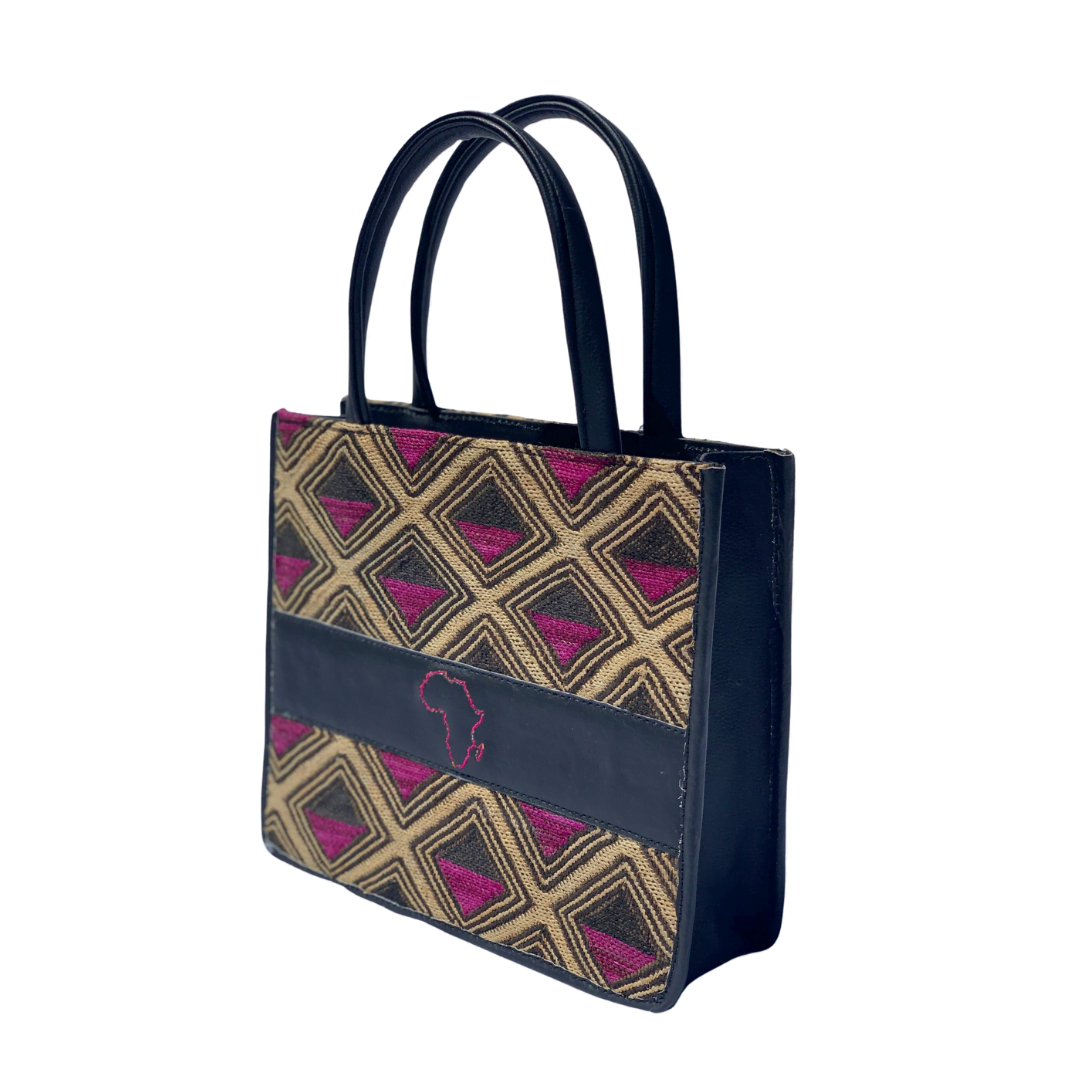 African Kuba Cloth Print B Weekender Tote Bag by Everett Spruill - Pixels