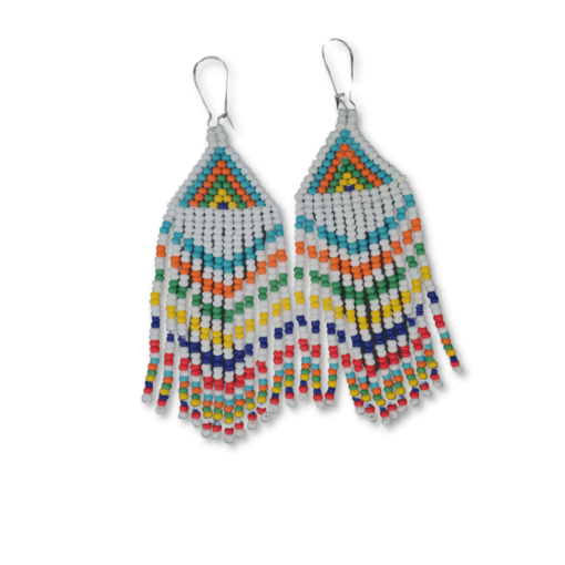 Beaded Multicolour Earrings