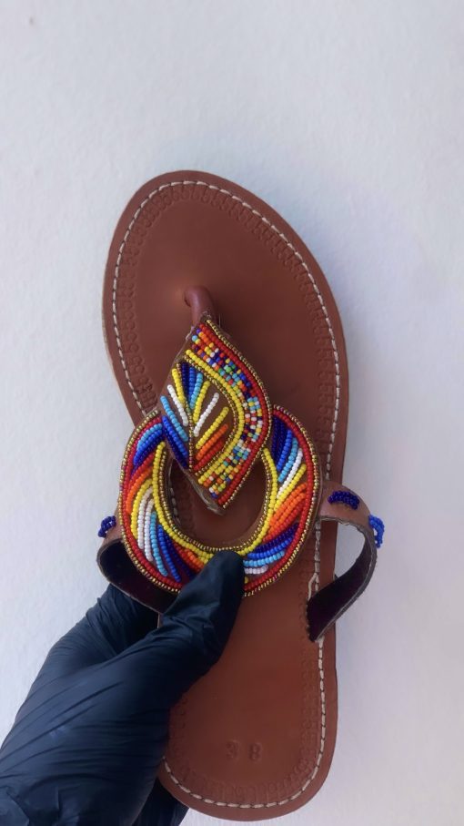 Busia Beaded sandals