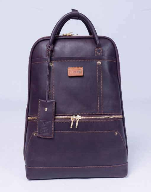 Mosa leather backpack