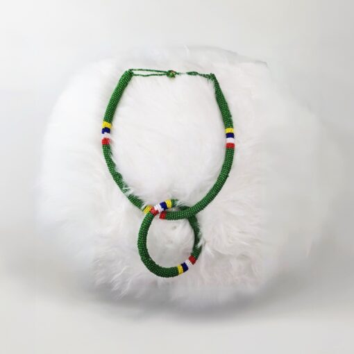 Masai Beaded Necklace Hanging Pendant