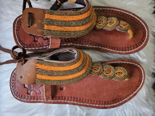 Beaded Masai Sandals