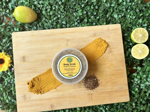 Body Scrub Rooibos & Turmeric 300g