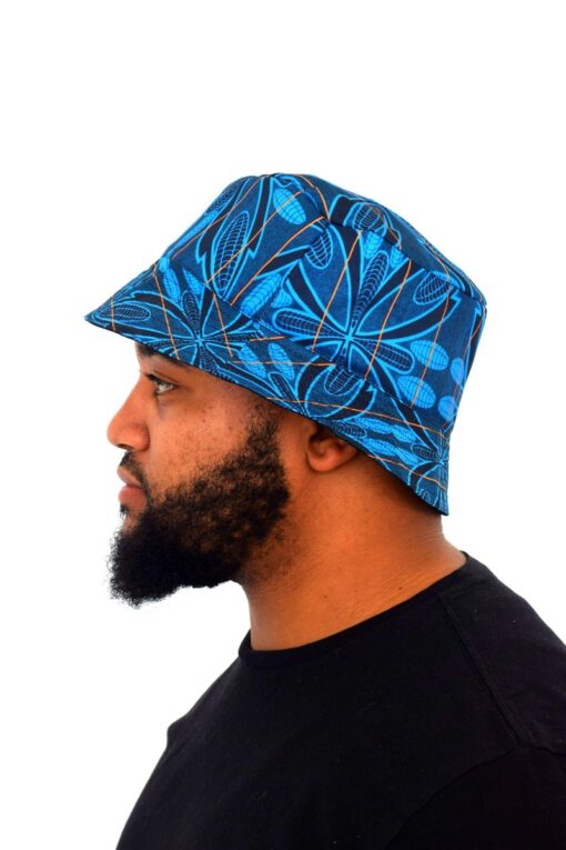 Tribe Afrique Blue Sotho Bucket Hat