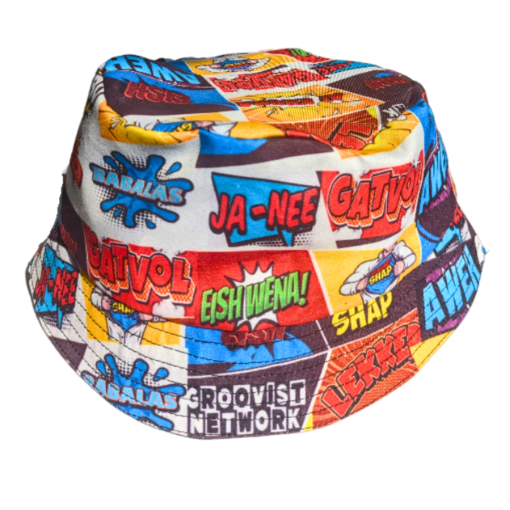 South African Catchy Slangs Funny Bucket Hat