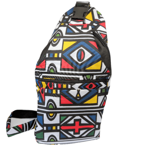 Ndebele Reloaded African Sling Bag by Tribe Afrique