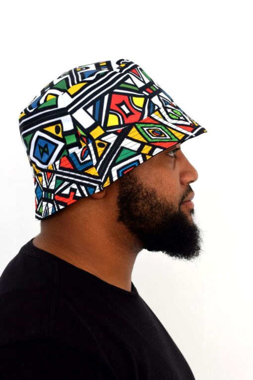 Tribe Afrique Unisex New Ndebele Bucket Hat