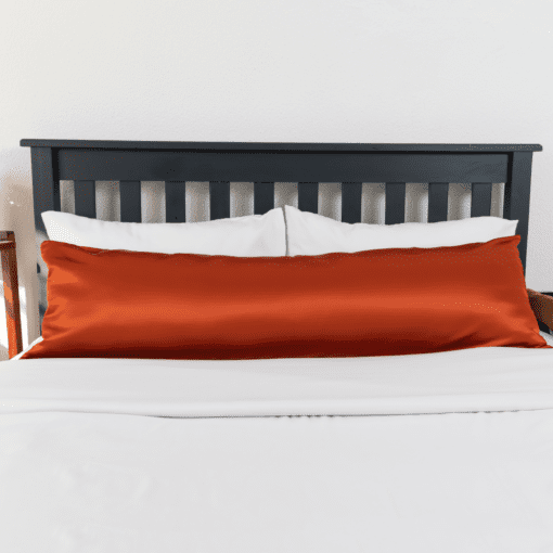 Rust Satin Pillow