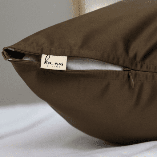 Olive Satin Pillow