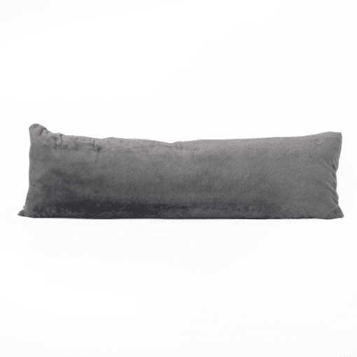 Grey Fur Pillow